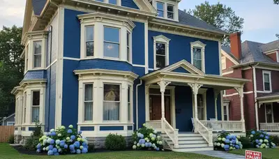 Fresh exterior house painting with smooth, weatherproof finish by Albany NY painting contractors