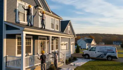 Professional house painters in Albany NY providing expert exterior home painting services