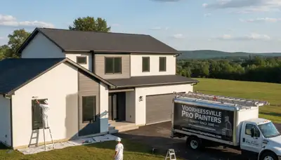 Professional house painters in Albany NY providing expert residential exterior painting services