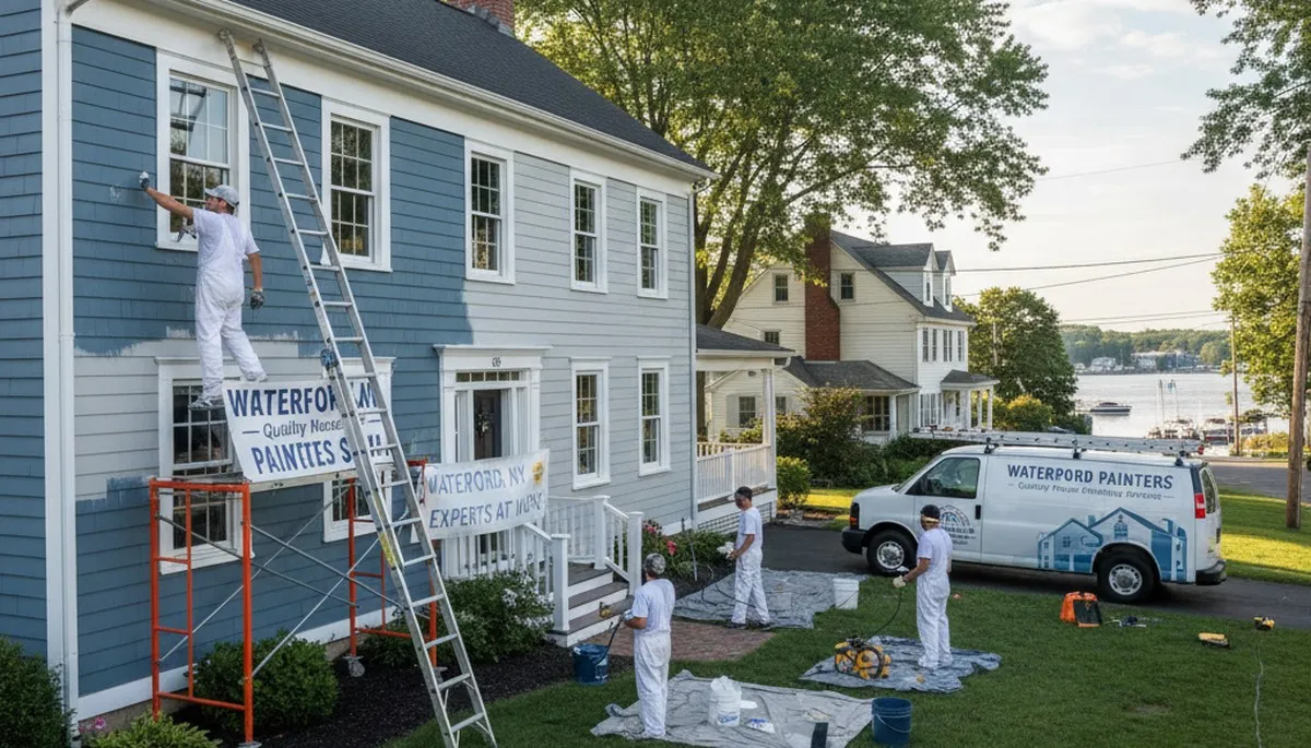 Professional house painting contractor serving Albany, NY for interior and exterior painting services