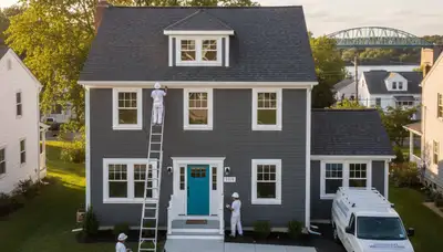 Professional house painting services in Albany, NY for interior and exterior home projects
