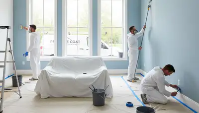 Professional interior house painting in Albany, NY by expert residential painters