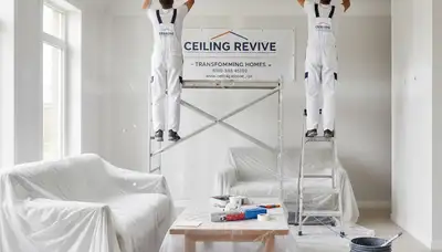 Professional popcorn ceiling removal and refinishing in Albany, NY home interior