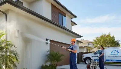 Professional pressure cleaning exterior home siding in Albany, NY by local painting contractor